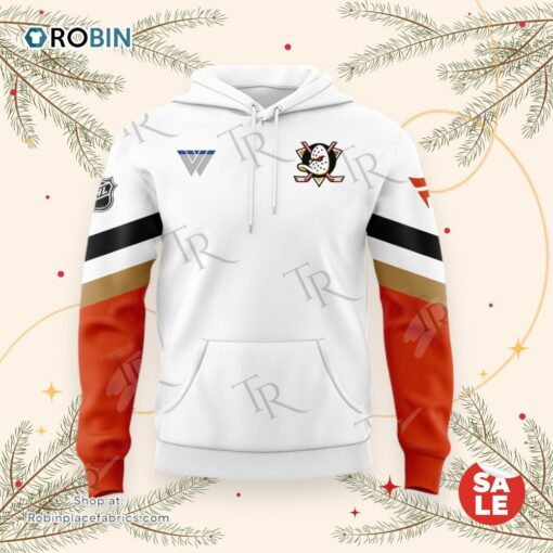 Anaheim Ducks Orange Country 2024 AOP Hoodie, Sweatshirt, Shirt   White