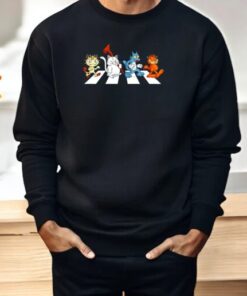 Animated Cats Crossing Abbey Road Shirt