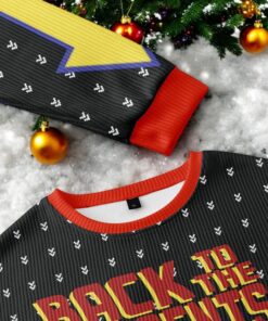 Back To The Present Ugly Christmas Sweater