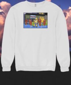 Bar Bill Simpsons You Don’t Win Friends With Salad Shirt