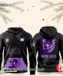 Barrie Colts Hockey Fight Cancer 25th Anniversary 2024 Hoodie, Sweatshirt, Shirt