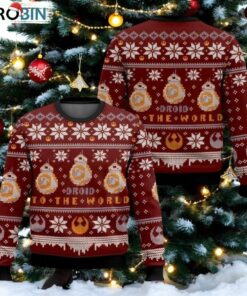 BB 8 Ugly Christmas Sweater, Star Wars Christmas Sweater