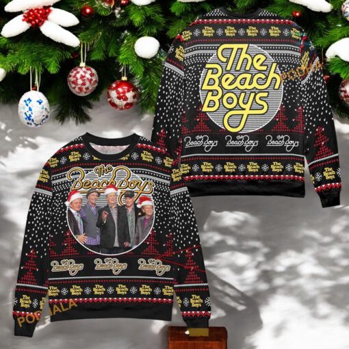 Beach Boys Ugly 3D Christmas Sweater, Sweatshirt