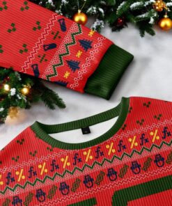 Beauty Of Mathematics Red Ugly Christmas Sweater