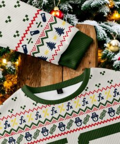 Beauty Of Mathematics White Ugly Christmas Sweater