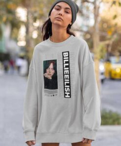 Bil1ie Eil1sh Sweatshirt, Hard And Soft Tour Shirt