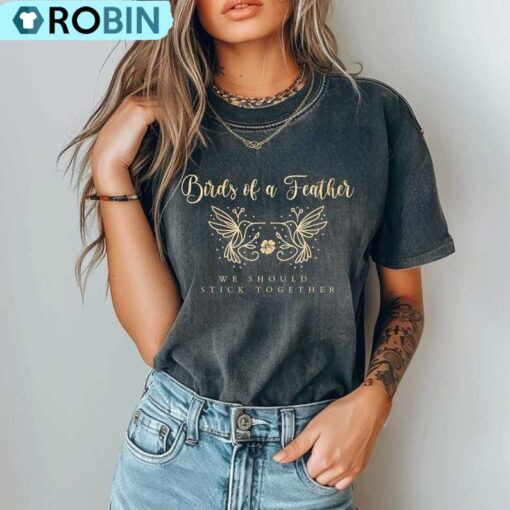 Birds Of A Feather Shirt, Hit Me Hard And Soft B,llie Ei,ish Shirt