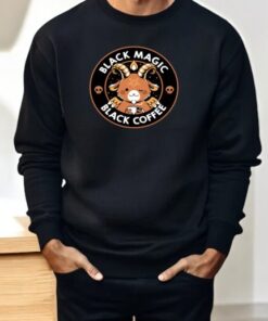 Black Magic Black Coffee Funny Baphomet By Tobe Fonseca Shirt