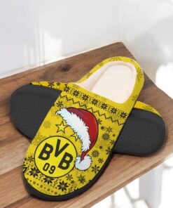 Borussia Dortmund Football Team In House Slippers