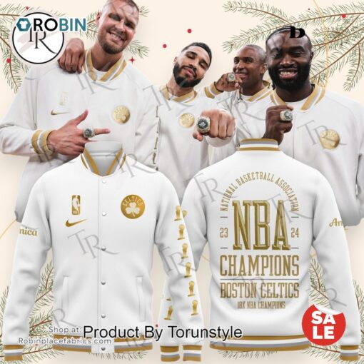 Boston Celtics 18X NBA Champions 2024 Jacket
