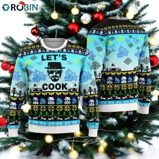 Breaking Bad Walter White Christmas Ugly Sweater