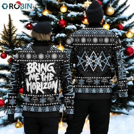 Bring Me The Horizon Sempiternal Thelema Symbol Christmas Ugly Sweater