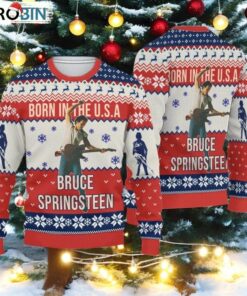 Bruce Springsteen Christmas Ugly Sweater