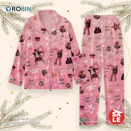 Bruno Mars x Rose APT Pajamas Set