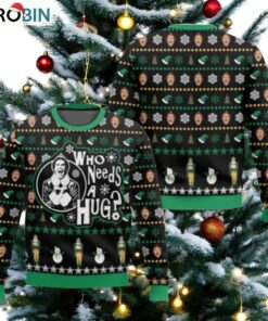 Buddy The Elf Christmas Ugly Sweater, Elf Who Need A Hug Sweatshirt