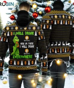 Bundaberg Grinch Will Drink Everywhere Ugly Sweater