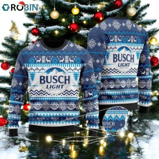 Busch Light Basic Ugly Sweater
