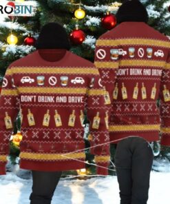 Caption Morgan Don’t Drink And Drive Ugly Sweater
