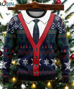 Cardigan Ugly Christmas Sweater