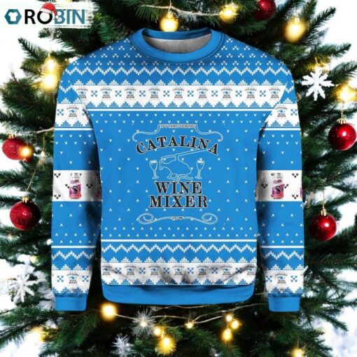 Catalina Wine Mixer Ugly Christmas Sweater