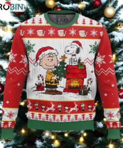 Charlie Brown and Snoopy Ugly Sweater