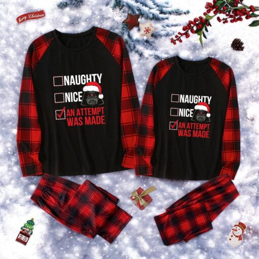 Checklist Family Christmas Pajama Sets