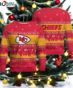 Chiefs Tropical Holiday Ugly Christmas Sweater