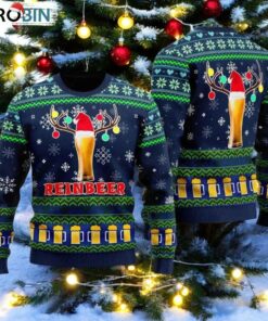 Christmas Beer Reindeer Ugly Christmas Sweater