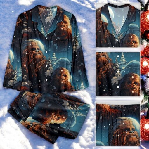 Christmas Chewbacca Family Pajamas Set, Star Wars Gifts
