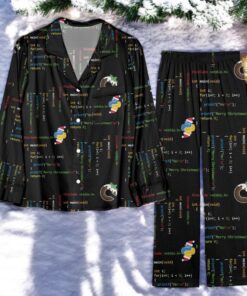 Christmas Computer Code IT Family Pajamas Set Christmas Computer Code IT Family Pajamas Set