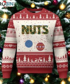 Christmas Couples Ugly Christmas Sweater Chestnuts Xmas Matching Family Funny Nuts
