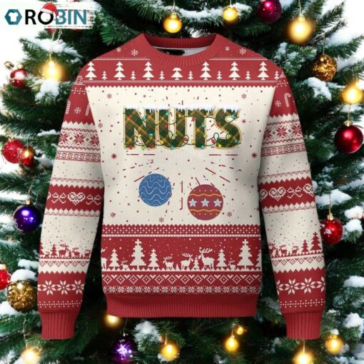 Christmas Couples Ugly Christmas Sweater Chestnuts Xmas Matching Family Funny Nuts