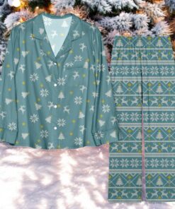 Christmas Deer Family Pajamas Set