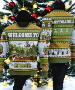Christmas Endor Ugly Sweater, Star Wars Xmas Sweatshirt, Magic Kingdom Xmas Sweater, Disneyland Trip Holiday Sweater