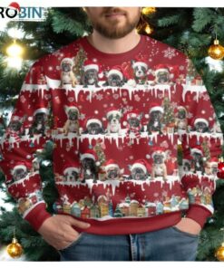 Christmas French Bulldog Ugly Sweater