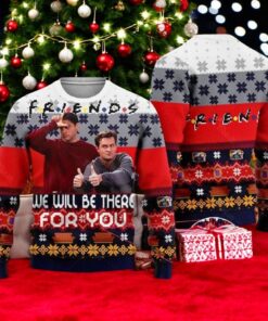 Christmas Friends We Will Be There For You Ugly Sweater, Funny TV Series Shirt, Chandler Bing Xmas Sweater