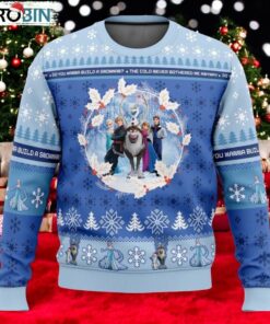 Christmas Frozen Ugly Sweater, Disney Princess Women Sweater, Disney Family Holiday Sweater
