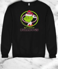 Christmas Grinch X Georgia Bulldogs I Hate People But I Love My Bulldogs Shirt Christmas Grinch X Georgia Bulldogs I Hate People But I Love My Bulldogs Shirt