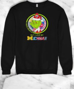 Christmas Grinch X Michigan Sports Teams I Hate People But I Love My Michigan Shirt Christmas Grinch X Michigan Sports Teams I Hate People But I Love My Michigan Shirt