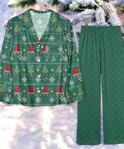 Christmas Hat and Tree Family Pajamas Set Christmas Hat and Tree Family Pajamas Set
