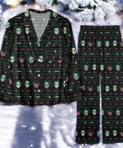 Christmas Hockey Mask Family Pajamas Set