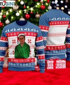 Christmas Joey Tribbiani Ugly Sweater, Friends Christmas Sweatshirt, Vintage Sitcom Xmas Sweater