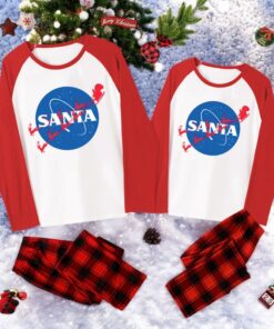 Christmas NASA Santa Family Christmas Pajama Sets