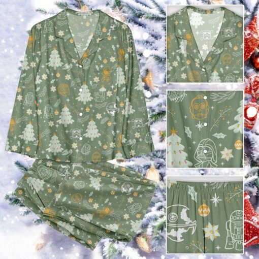 Christmas Star Wars Space Ship Family Pajamas Set, Star Wars Gear