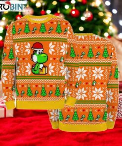 Christmas Super Mario Yoshi Ugly Sweater