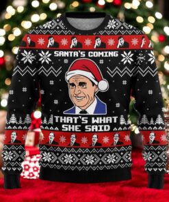 Christmas The Office Ugly Sweater, Michael Scott Xmas Sweatshirt, Christmas Movie Shirt, Gift For Friends