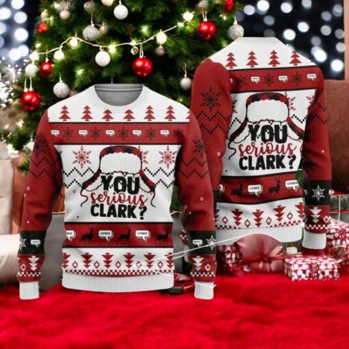 Christmas You Serious Clark Ugly Sweater, Clark Griswold Family Shirt, Holiday Outfit, Xmas Movie Sweater