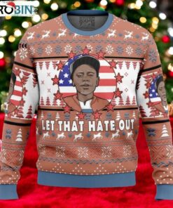 Clayton Bigsby Let That Hate Out Chappelle Show Ugly Christmas Sweater