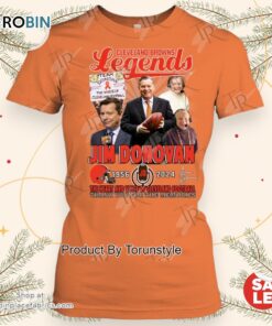 Cleveland Browns Legends Jim Donovan 1956 2024 Thank You For The Memories Unisex Shirt Cleveland Browns Legends Jim Donovan 1956 2024 Thank You For The Memories Unisex Shirt