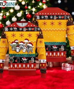 Clone Trooper Darth Vader Ugly Christmas Sweater Anakin Skywalker Stormtrooper Chirstmas Sweater